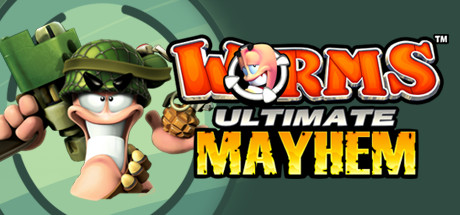 Worms Ultimate Mayhem cover artwork