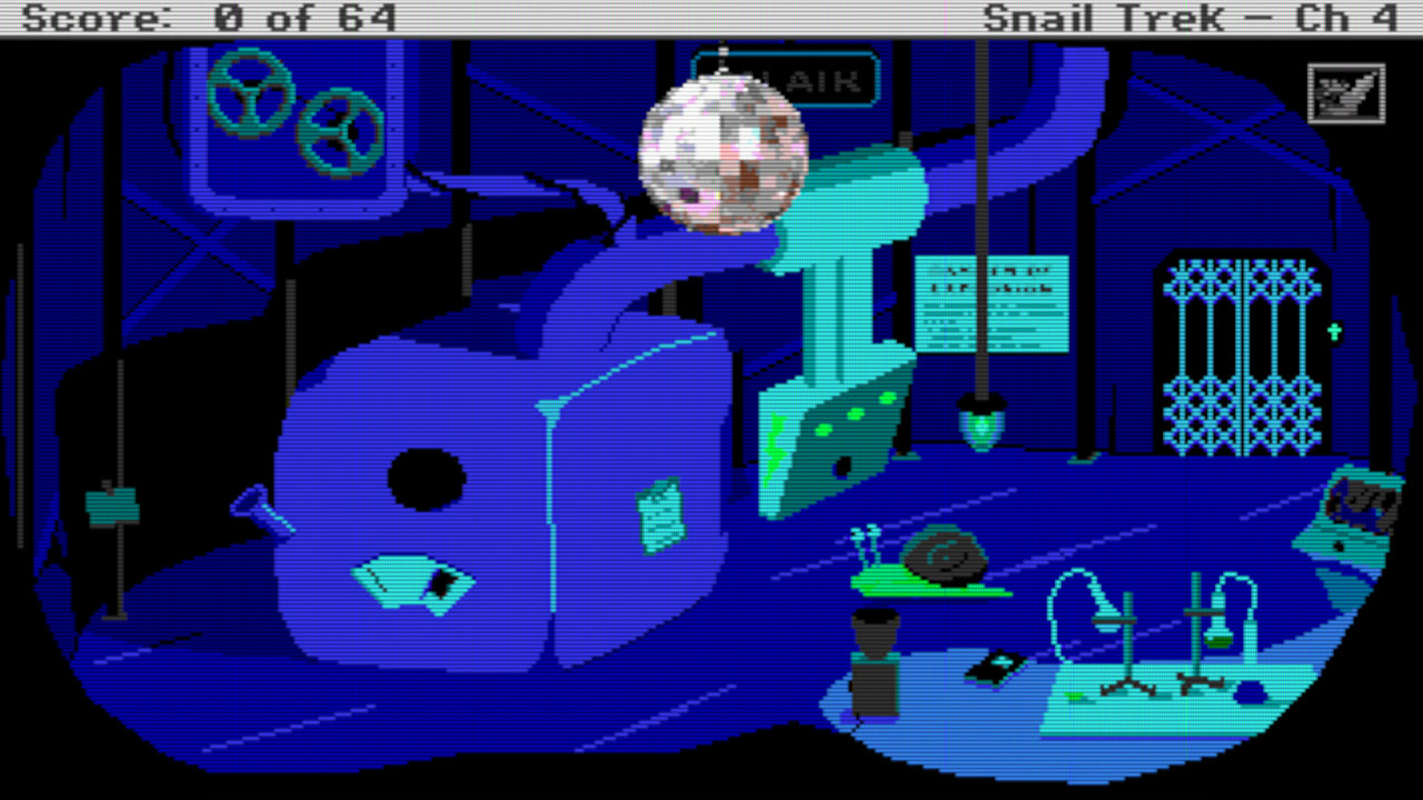 Snail Trek 4 - Disco Donation DLC official in-game screenshot 1