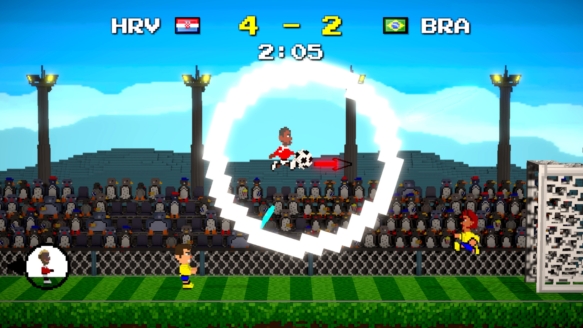 Soccer Nations Battle official in-game screenshot 1