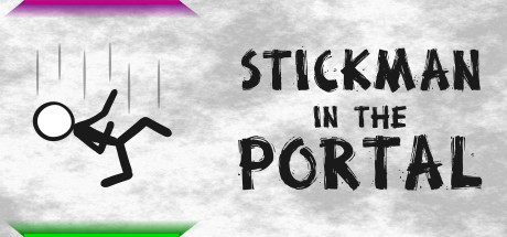 Stickman in the portal cover artwork