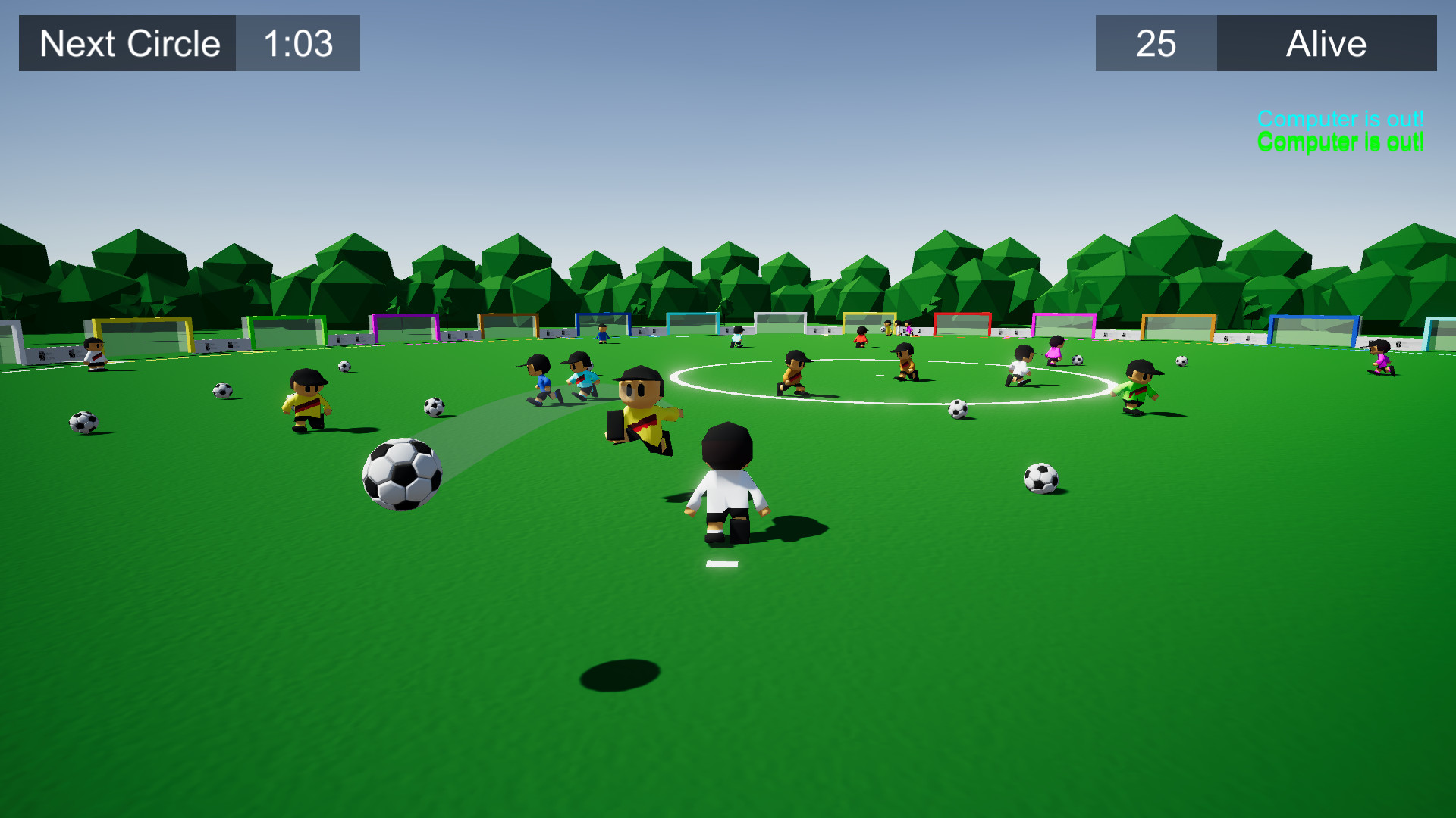 Soccer Battle Royale official in-game screenshot 1