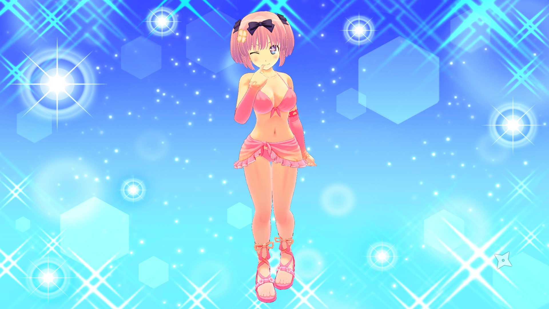 SENRAN KAGURA Burst Re:Newal - Cutie ❤ Peach official in-game screenshot 1