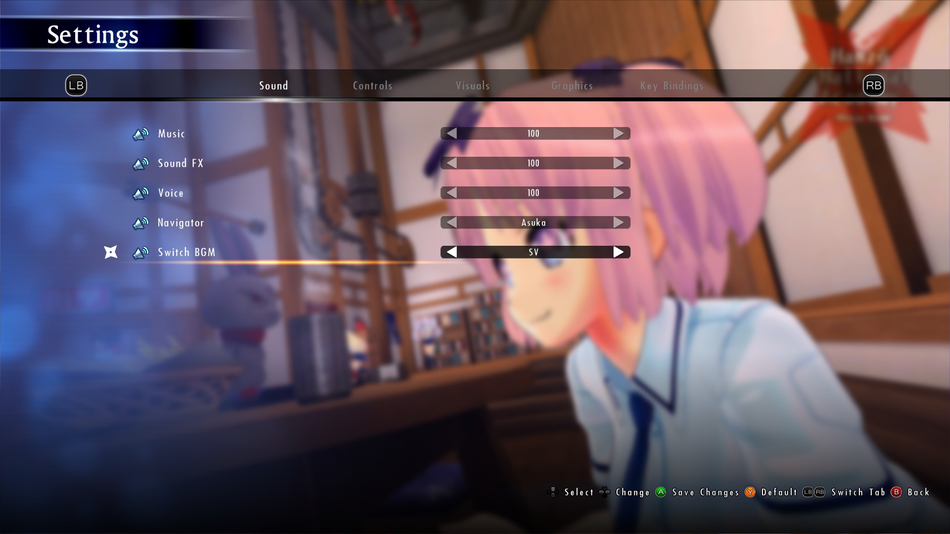SENRAN KAGURA Burst Re:Newal - Shinovi Versus BGM Pack official in-game screenshot 1