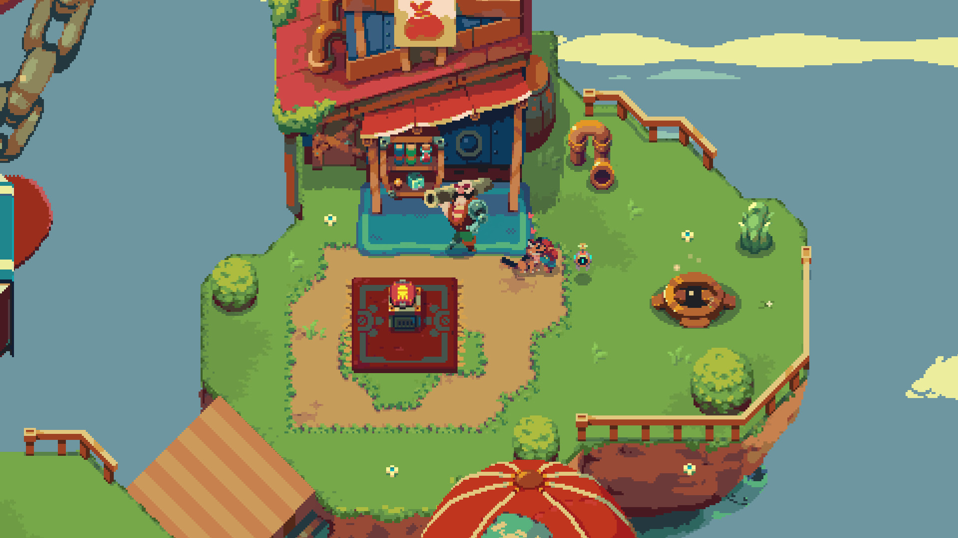 Sparklite official in-game screenshot 1