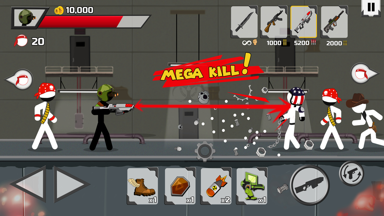 Stickman Maverick : Bad Boys Killer official in-game screenshot 1