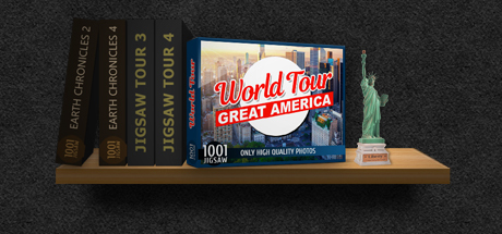 1001 Jigsaw. World Tour: Great America artwork