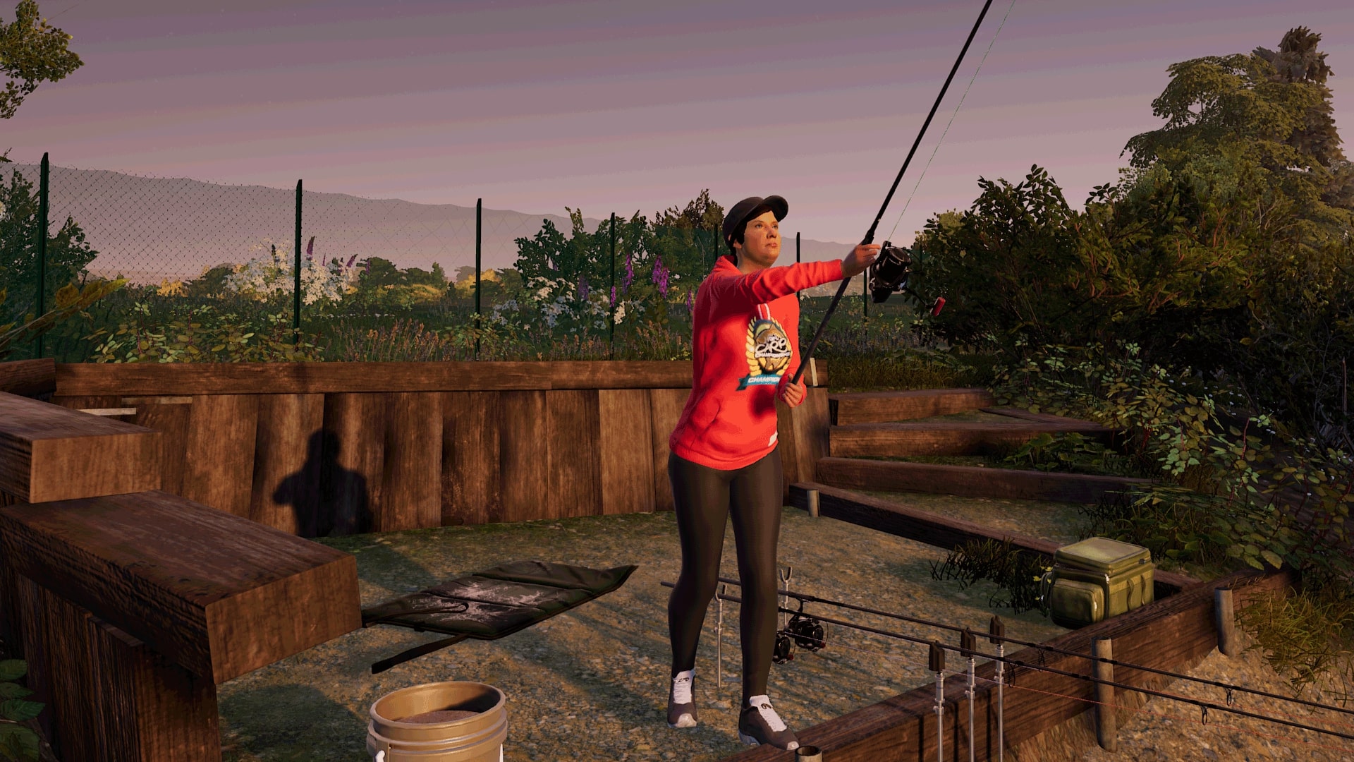 Fishing Sim World®: Pro Tour - Gigantica Road Lake official in-game screenshot 1
